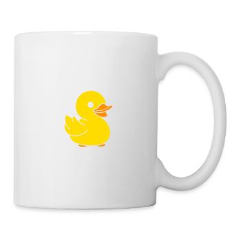 humour canard - Mug blanc - blanc - Droite