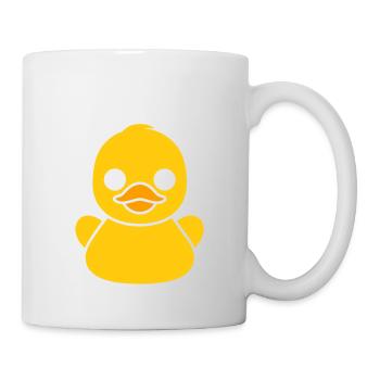 humour canard - Mug blanc - blanc - Droite