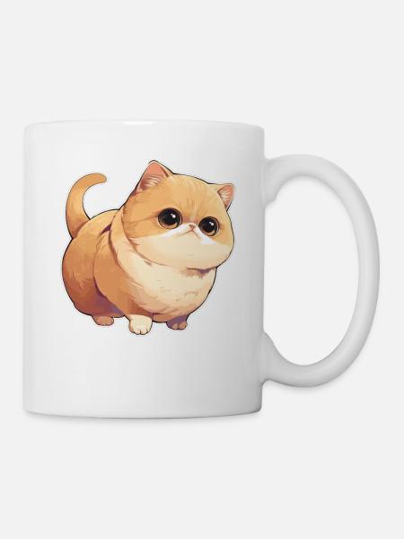 Munchkin Kätzchen Munchkin Katze - Tasse - Weiß