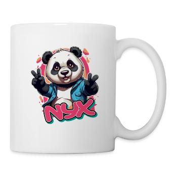 NYX - Beau nom de fille avec Cool Panda - Mug blanc - blanc - Droite