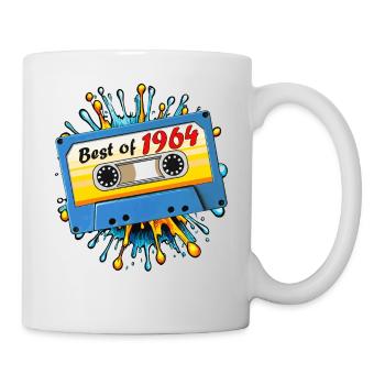 1964 MUSIKKASETTE BEST OF - Tasse - Weiß - Rechts