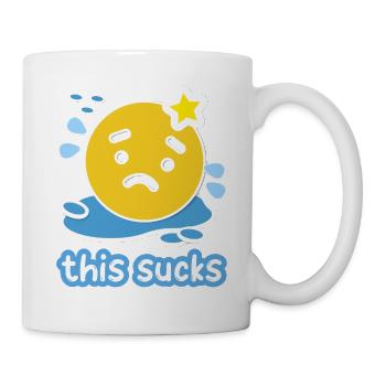 Das ist Scheisse - Tasse - Weiß - Rechts