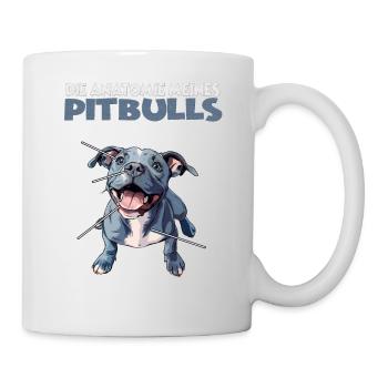 Drôle Américain Staffordshire Chien Propriétaire Pitbull - Mug blanc - blanc - Droite