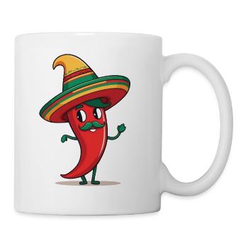 Aesthetic Chili Pepper Chili Streetwear Hot - Mug - white - Right