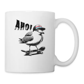 Ahoy Skater Seagull - Mug - white - Right