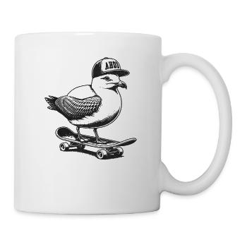 Ahoy Skater Seagull - Mug - white - Right