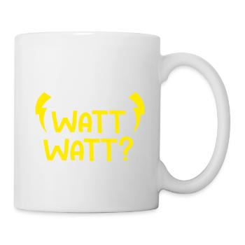 Kann ich ein Watt Watt bekommen? - Tasse - Weiß - Rechts
