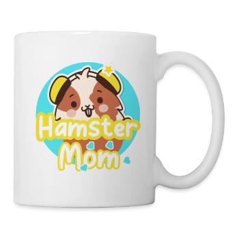 Hamter mutter - Tasse - Weiß - Rechts