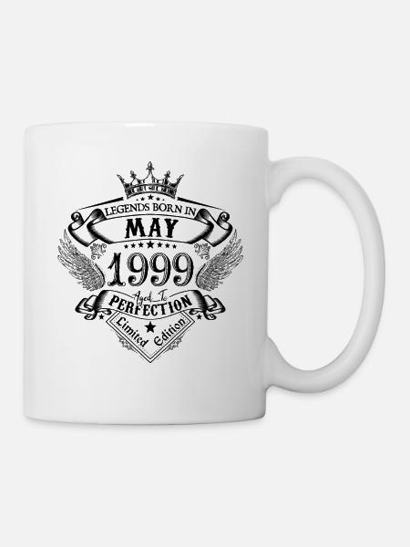 anniversaire Mai 1999 Mai anniversaire 1999 - Mug blanc - blanc
