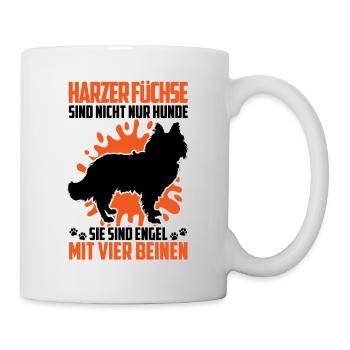 Harz Fox Not Only Dog Herding Dog Herding Fox - Mug - white - Right