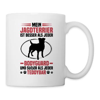Hunting Terrier Me protège Terrier de chasse allemand - Mug blanc - blanc - Droite