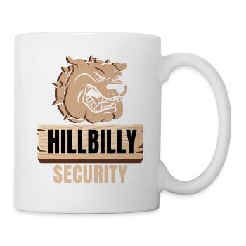 Hillbilly Security - Tasse - Weiß - Rechts