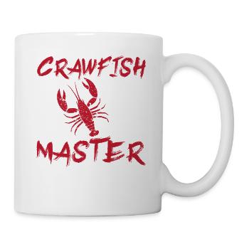 Meister des Flusskrebskochens - Tasse - Weiß - Rechts