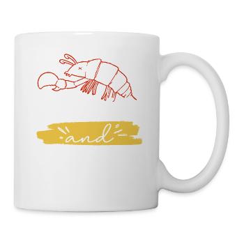 Schwänze einklemmen und Köpfe lutschen - Tasse - Weiß - Rechts