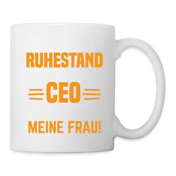 Retirement Funny Pension Pensioner Pension - Mug - white - Right