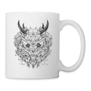 Fantasy Dragon Anime Dragon Head Reptile mythique - Mug blanc - blanc - Droite