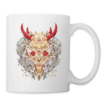 Fantasy Dragon Anime Dragon Head Mythical reptile - Mug - white - Right