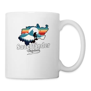Sauerländer Original Retro Sunset - Mug blanc - blanc - Droite