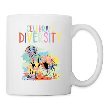 Celebrate Diversity Lab Owner Labrador Retriever - Mug - white - Right