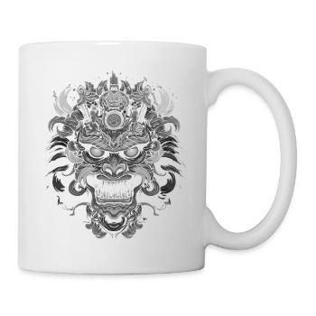 Fantasy Dragon Anime Dragon Head Reptile mythique - Mug blanc - blanc - Droite