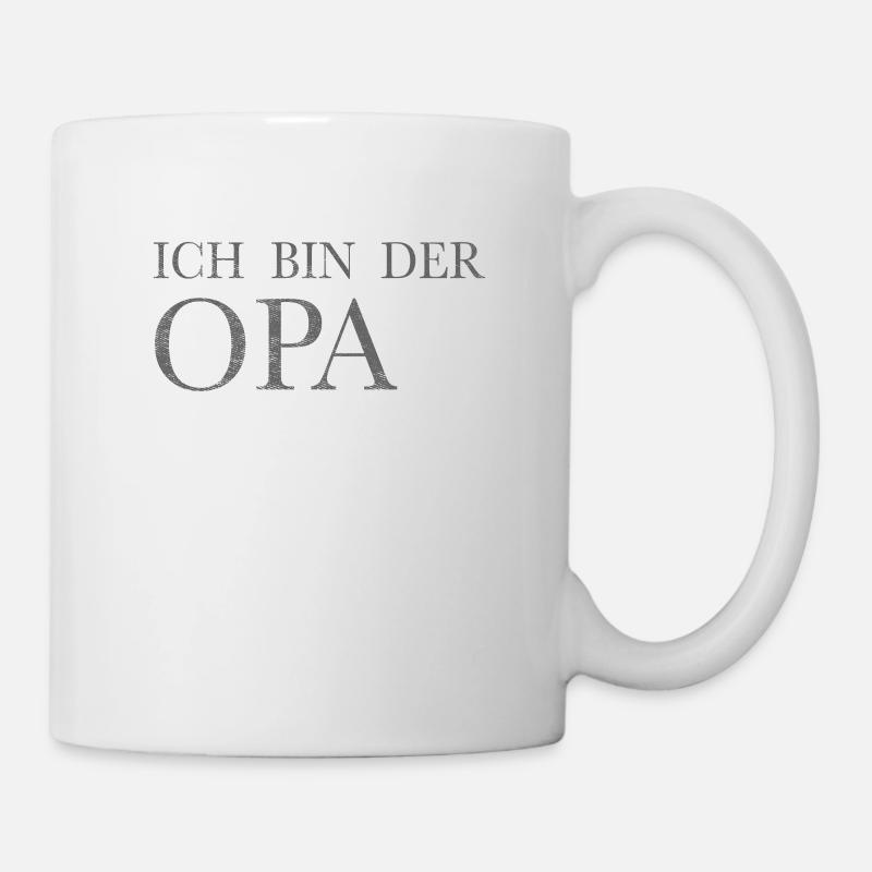 Ich bin der Opa - Tasse - Weiß