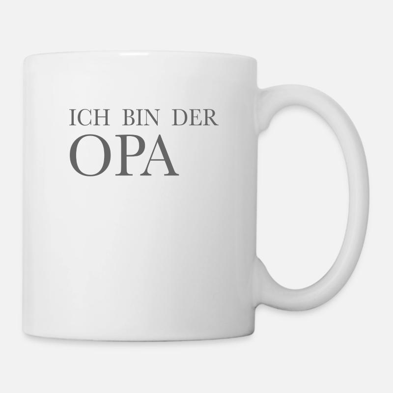 Ich bin der Opa - Tasse - Weiß
