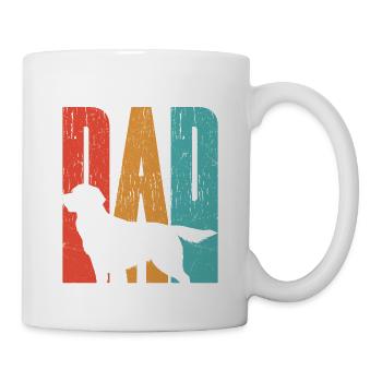 Golden Retriever Dad Dog Owner Retriever Breed - Mug - white - Right