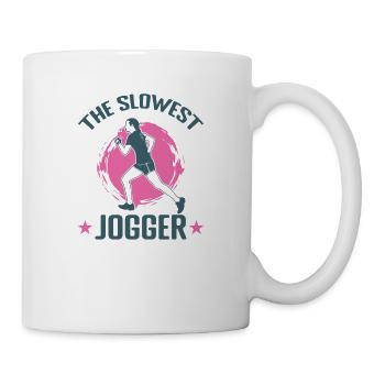 The Slowest Jogger - Mug - white - Right