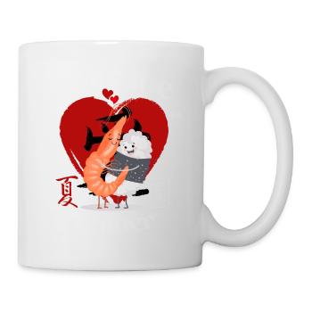 Sushi - love me tender - Mug - white - Right
