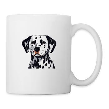 I Might Look Like I'm Listening To You Dalmatian - Mug - white - Right