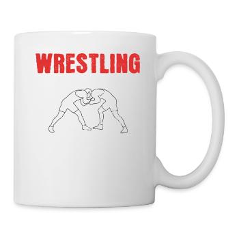 Ringen - Tasse - Weiß - Rechts