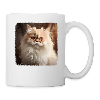 Persian Cat Perserkatze - Tasse - Weiß - Rechts