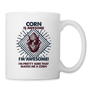 Corn Are Great - Mama Dad - Mug - white - Right