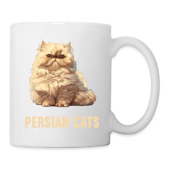 Persian Cat Perserkatze - Tasse - Weiß - Rechts