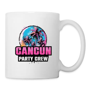 Cancun Party Crew Holiday Saying - Mug - white - Right