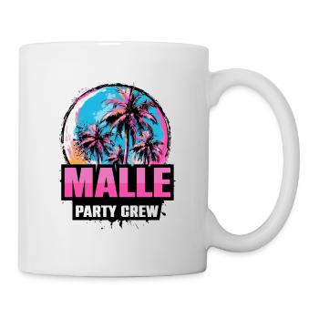 Malle Party Crew Dicton De Vacances - Mug blanc - blanc - Droite