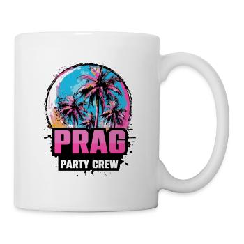Prague Party Crew Vacances Dicton - Mug blanc - blanc - Droite