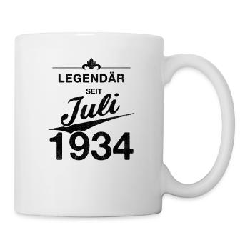 90th Birthday Legendary since July 1934 Volume 34 - Mug - white - Right