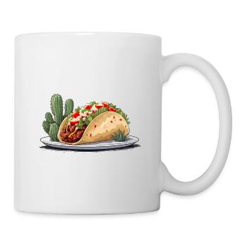 Cinco De Mayo Taco Liebhaber Aesthetic Streetwear - Tasse - Weiß - Rechts