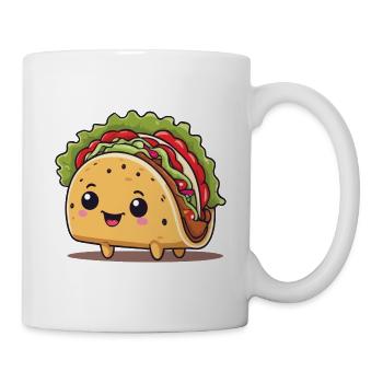 Kawaii Taco Cinco De Mayo Funny Design - Mug blanc - blanc - Droite
