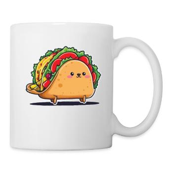 Kawaii Taco Cinco De Mayo Aesthetic Food - Mug - white - Right