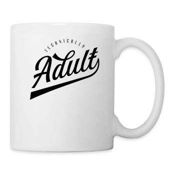 Cadeau d’anniversaire Tech Adulte 18 ans - Mug blanc - blanc - Droite