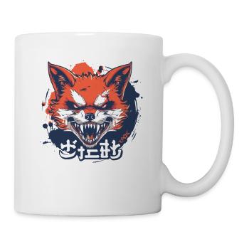 Chasse au renard de l’anime japonais : Fight Back - Mug blanc - blanc - Droite