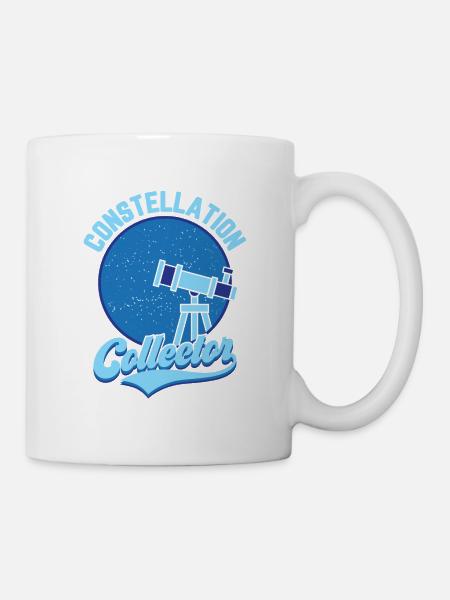 Constellation Collector Astronomy Telescope Starga - Tasse - Weiß