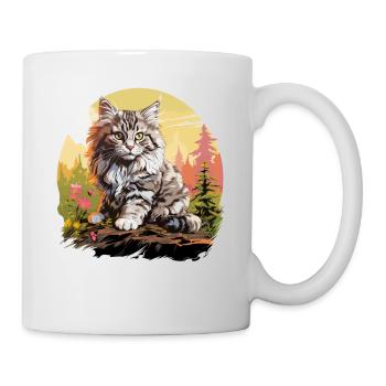 Ragamuffin Chaton Ragamuffin Chat - Mug blanc - blanc - Droite