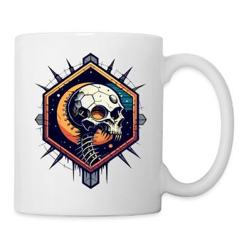 Star Skull // Totenkopf Space // Universe FS0020 - Tasse - Weiß - Rechts