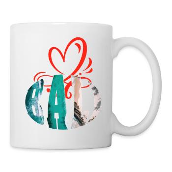 Bali - Indonesien - Tasse - Weiß - Rechts