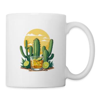 Ikonisches Mexiko Getränk Tequila Cinco De Mayo - Tasse - Weiß - Rechts