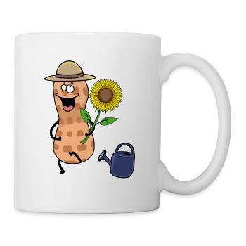 Peanut, Hobby Gardener, Garden, Nature, Nature Lover - Mug - white - Right