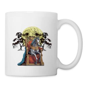 King Kings Horse Horses Emperor Fantasy - Mug - white - Right